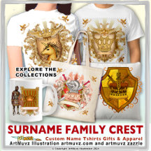 Genealogy  gifts, Surname apparel