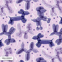 Let's paw-ty! // party shape bendable balloon dog