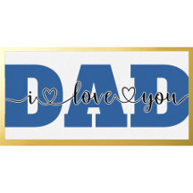 Custom Photos "I Love You DAD" Gifts & Cards