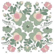 Sage Green Floral Wedding Suite