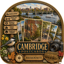Cambridge Massachusetts Postcards/Gifts