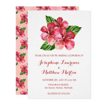 Red Hibiscus Wedding Collection