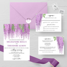 Wisteria Wonder Wedding Collection
