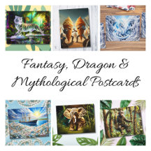Fantasy, Dragon & Mythological Postcards 