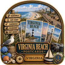 Virginia Beach Virginia Postcards/Gifts