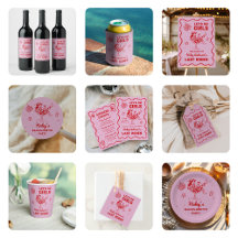 Red Disco Cowgirl Rodeo Bachelorette Weekend 