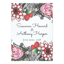 Whimsical Illustrated Invitations & Favors
