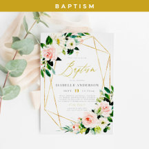 Baptism Invitations