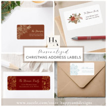 Christmas Address Labels 