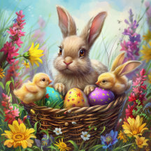 Paper Plates Pâques Série 1