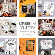 Halloween Party Invitations