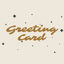 Greetings cards