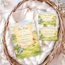 Vintage Golf Storybook Baby Shower