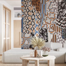 Mixed Motif Drapery