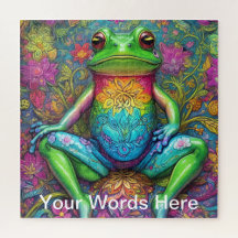 Vivid Jigsaw Puzzle Psychedelic Nature & Wildlife 