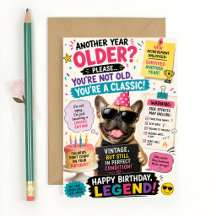 Funny Dog Birthday Card