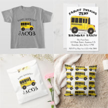 Yellow School Bus Party Collection