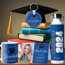 Blue Gold Graduation Party for Seniors