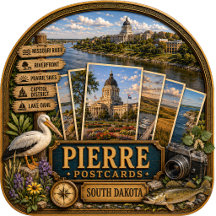 Pierre South Dakota Postcards/Gifts