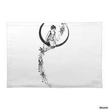 Bliss Cloth Placemat by Warrior_Wares_Inc 