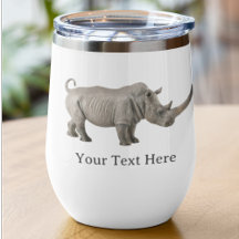 Rhinoceros Illustration Rhino Gift Collection