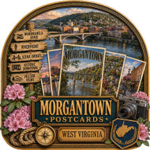 Morgantown West Virginia Postcards/Gifts