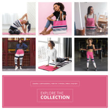 Pastel Pink and White Uniform Stripes