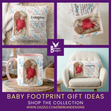 BABY FOOTPRINTS Christian Gifts for New Parents
