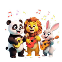 🎵 Cartoon Animal Music Party – Fun & Cute Musical