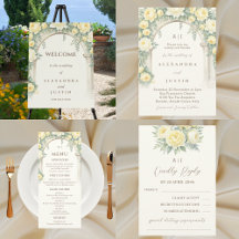 MEDITERRANEAN FLORAL ARCH WEDDING