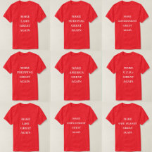 Make Government Great Again Slogan Shirts 