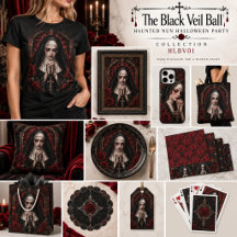 The Black Veil Ball   Haunted Nun Halloween Party