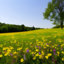 Yellow Flower Meadow