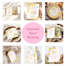Lemon Floral Birthday