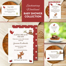 Enchanting Woodland Baby Shower Collection