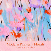 Modern Painterly Florals