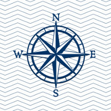 Nautical Navy & White Collection