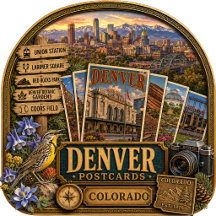 Denver Colorado Postcards/Gifts