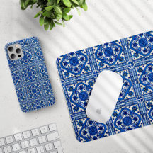 Blue Azulejo Portuguese Tiles Style 18 Collection