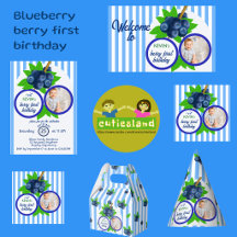Blueberry Berry First Birthday
