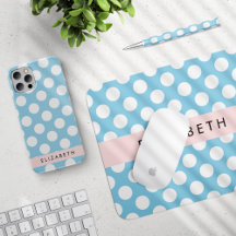Blue Polka Dots - Home Decor Collection