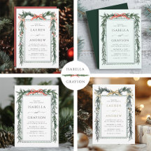 Evergreen Pine Garland Wedding Collection
