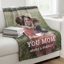 Photo Blankets for Mom Mum & Grandma