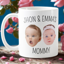 Personalized Face Photo Kids, Mother's Day Gift 
