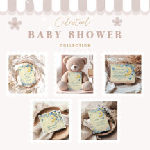Celestial Moon and Stars Baby Shower