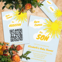 Here Comes The Son Boy Baby Shower 