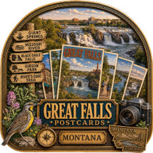 Great Falls Montana Postcards/Gifts