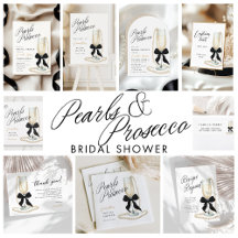 Script - Pearls & Prosecco - Black Bow