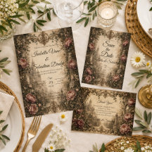 Romantic Vintage Gothic Wedding