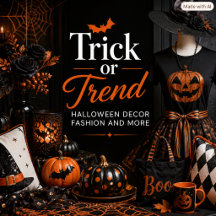 Trick or Trend: Halloween Decor Fashion and more 